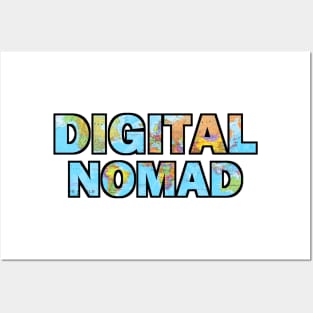 Digital Nomad Posters and Art